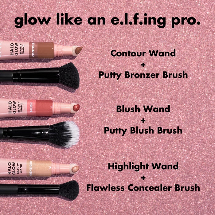 e.l.f. Halo Glow Contour Beauty Wand, Deep/Rich