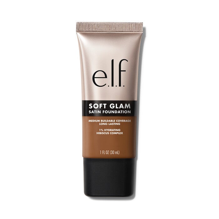 Soft Glam Satin Foundation, 55 Deep Warm - deep with warm undertones