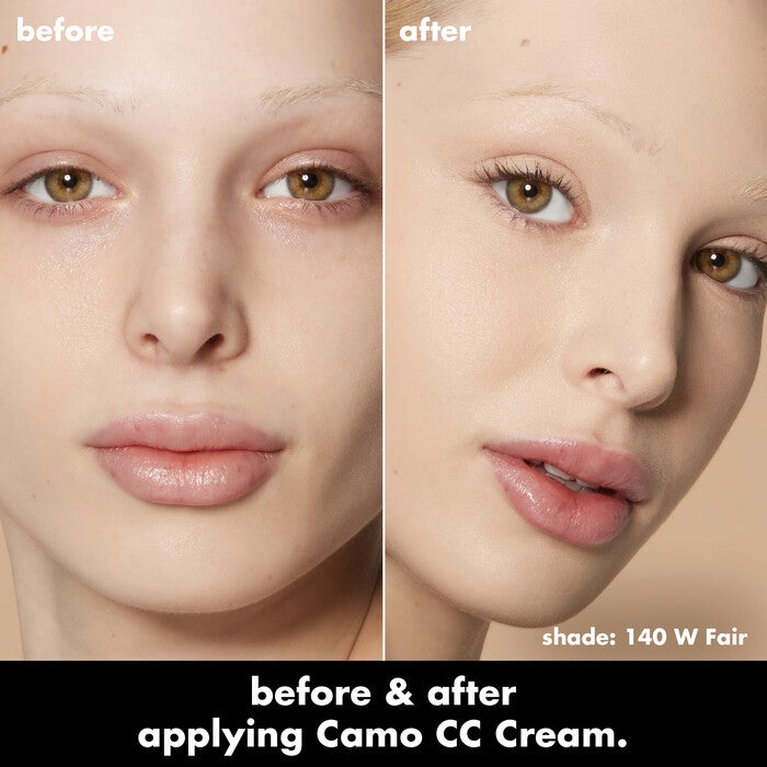 Camo CC Cream, Fair 140 W - fair with warm undertones