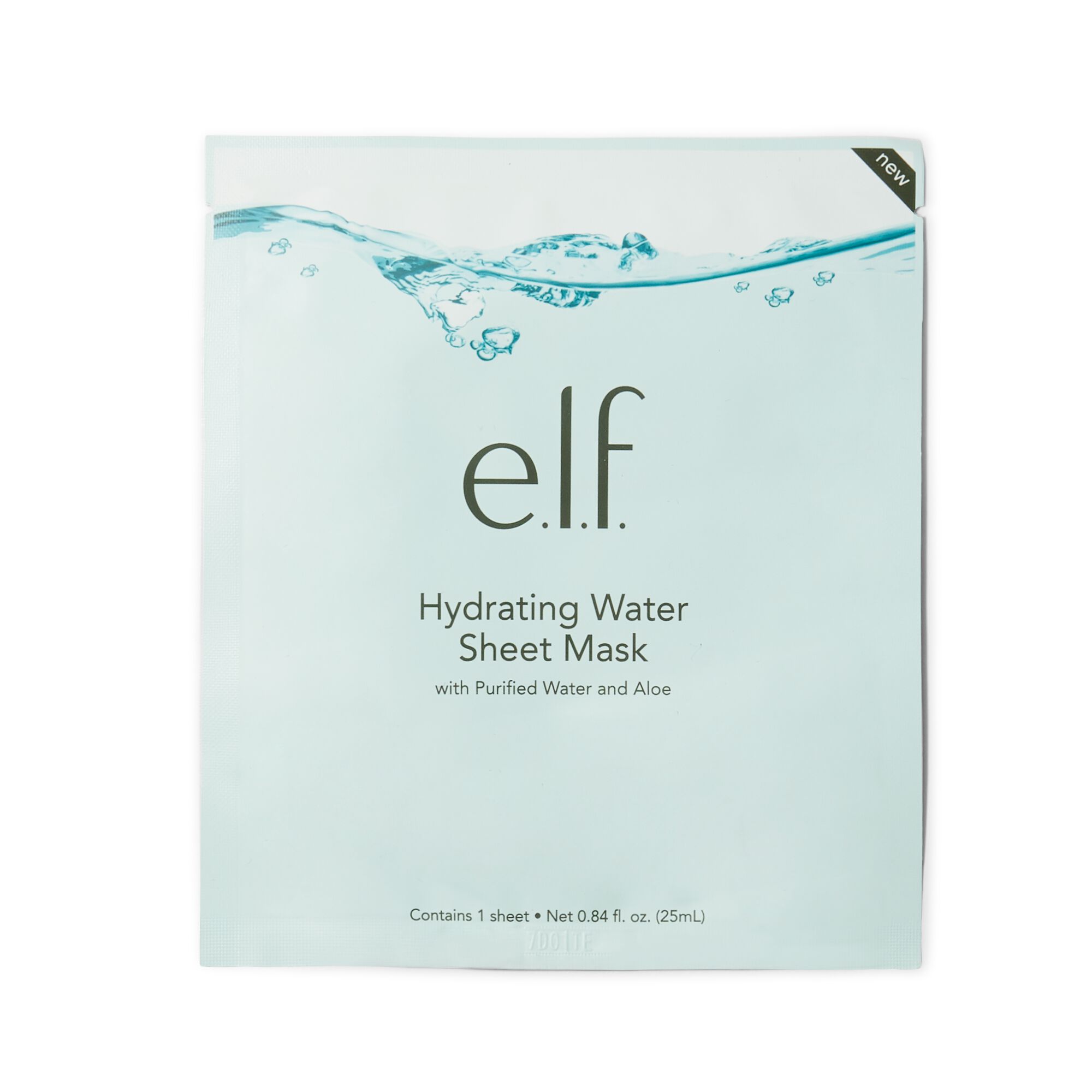 Hydrating Water Sheet Face Mask e.l.f. Cosmetics Cruelty Free