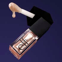 Glow Reviver Champagne Lip Oil with Gold Pearl Sparkle