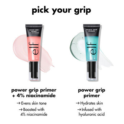 Difference Between Power Grip Primer and Power Grip with 4% Niacinamide