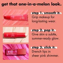 3 Steps to Get that Glowy Melon Look