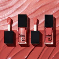 Glow Reviver Lip Oil Glimmer, Princess Cut - Pinky Beige + Multicolor Pearl