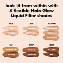 Liquid Filter Shade Swatches