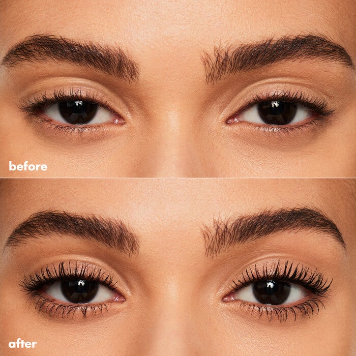 Before and After Lash 'N Roll Curling Mascara