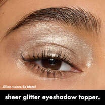 Fine as Fleck Glitter Eyeshadow, new shade! - So Metal - Taupe with Gold & Silver Sparkle