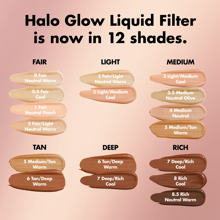 Halo Glow Liquid Filter, 8.5 Rich Neutral Warm