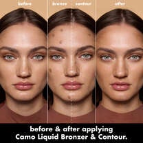 Camo Liquid Bronzer & Contour, 1 Fair