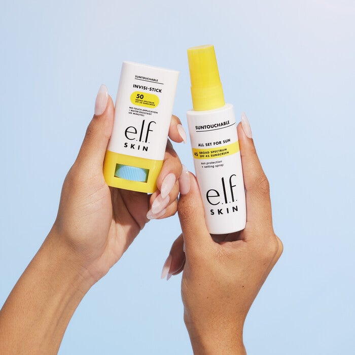 e.l.f. Suntouchable Ivisi-Sunscreen Stick and All Set For Sun Spray