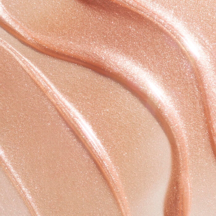 Crystal Baller Glimmer Lip Oil Texture Swatch