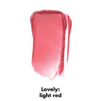 Lovely Light Red Lip Shine Swatch