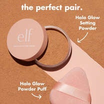 Triangle Powder Puff with Halo Setting Poweder