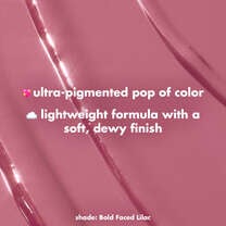 Lilac Purple Liquid Blush Texture