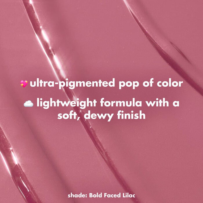 Lilac Purple Liquid Blush Texture