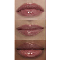 Praline Mauve Lip Plumping Gloss on Lips