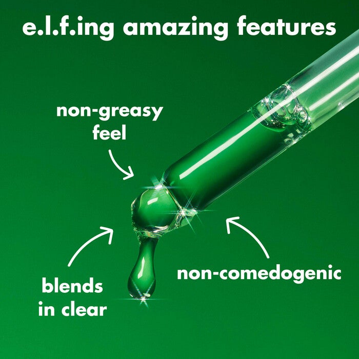 Non Comedogenic Face Oil Blends in Clear and Has a Non Greasy Feel