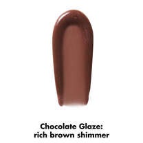 Chocolate Brown Lip Plumping Gloss Swatch