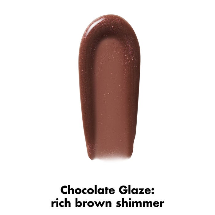 Chocolate Brown Lip Plumping Gloss Swatch