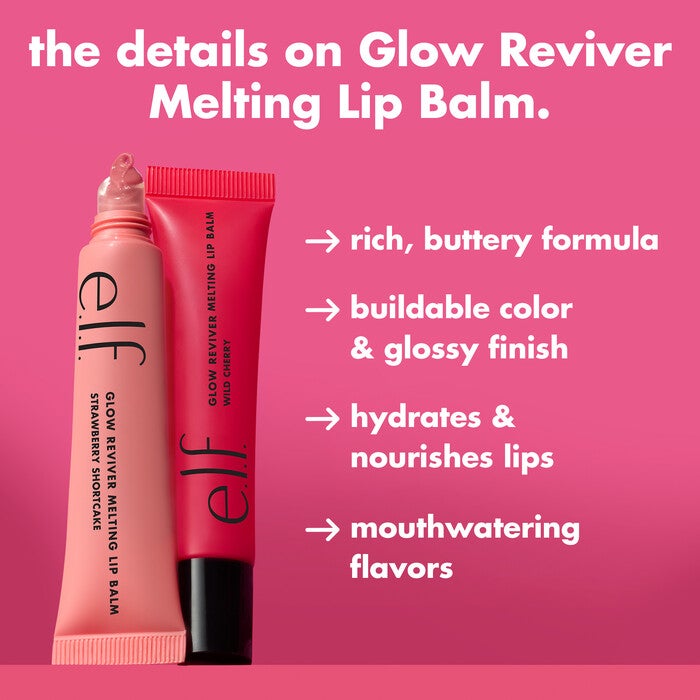 Glow Reviver Melting Lip Balm, new shade! Candied Cranberry