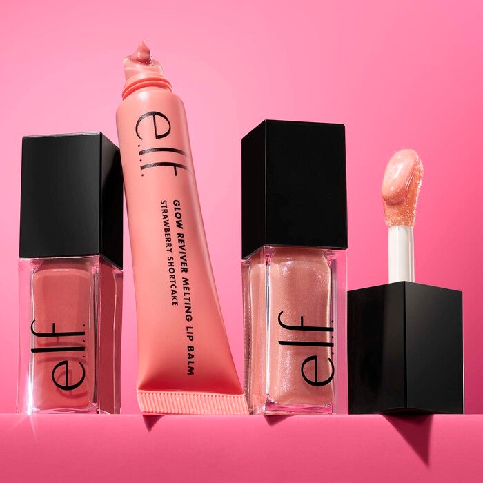Glow Reviver Melting Lip Balm, Strawberry Shortcake - Soft Pink