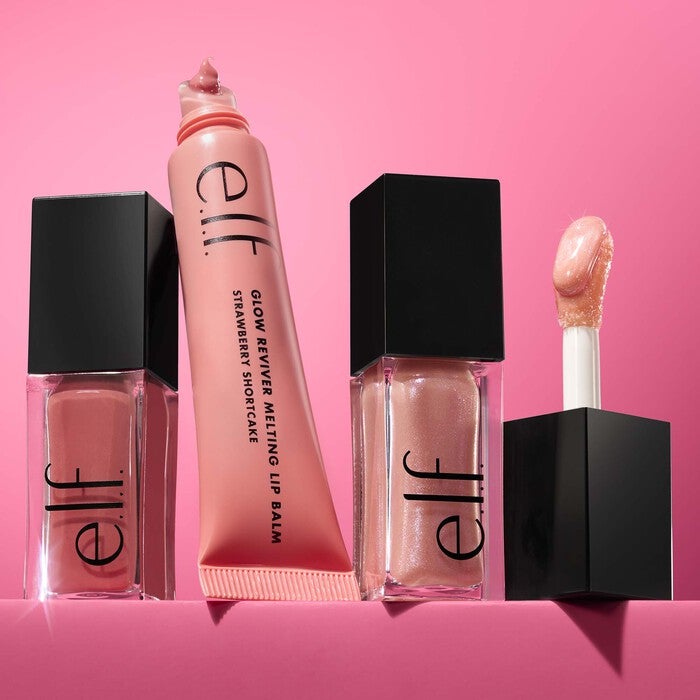 Glow Reviver Melting Lip Balm, Strawberry Shortcake - Soft Pink