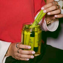 Glow Reviver Melting Lip Balm, limited edition! Big Dill - Sheer Green