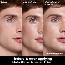 Halo Glow Powder Filter, Fair Warm
