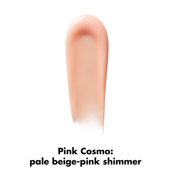 Lip Plumping Gloss, Pink Cosmo - Pale beige-pink shimmer