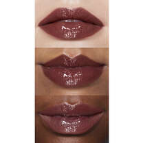 Black Cherry Lip Gloss on Lips