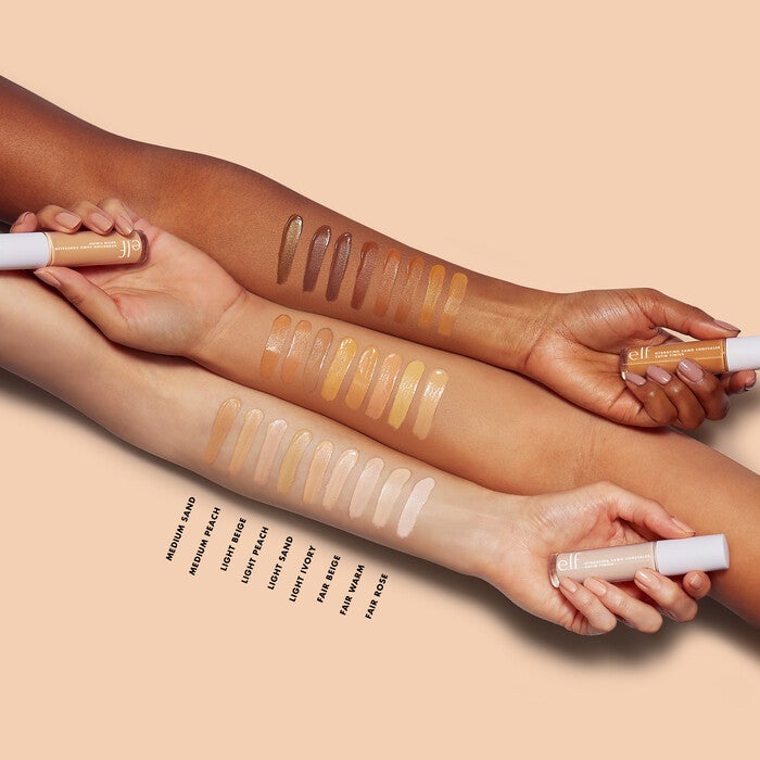 Hydrating Camo Concealer, Light Beige - light with golden beige undertones