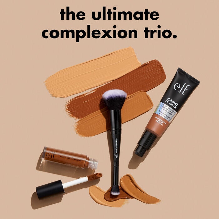 Complexion Brush Used with CC Camo Cream and Camo Concealer