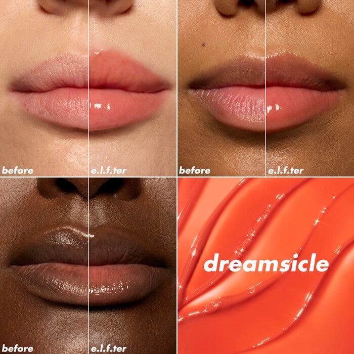 Plumping Lip Oil Dreamsicle Coral Lip Chart