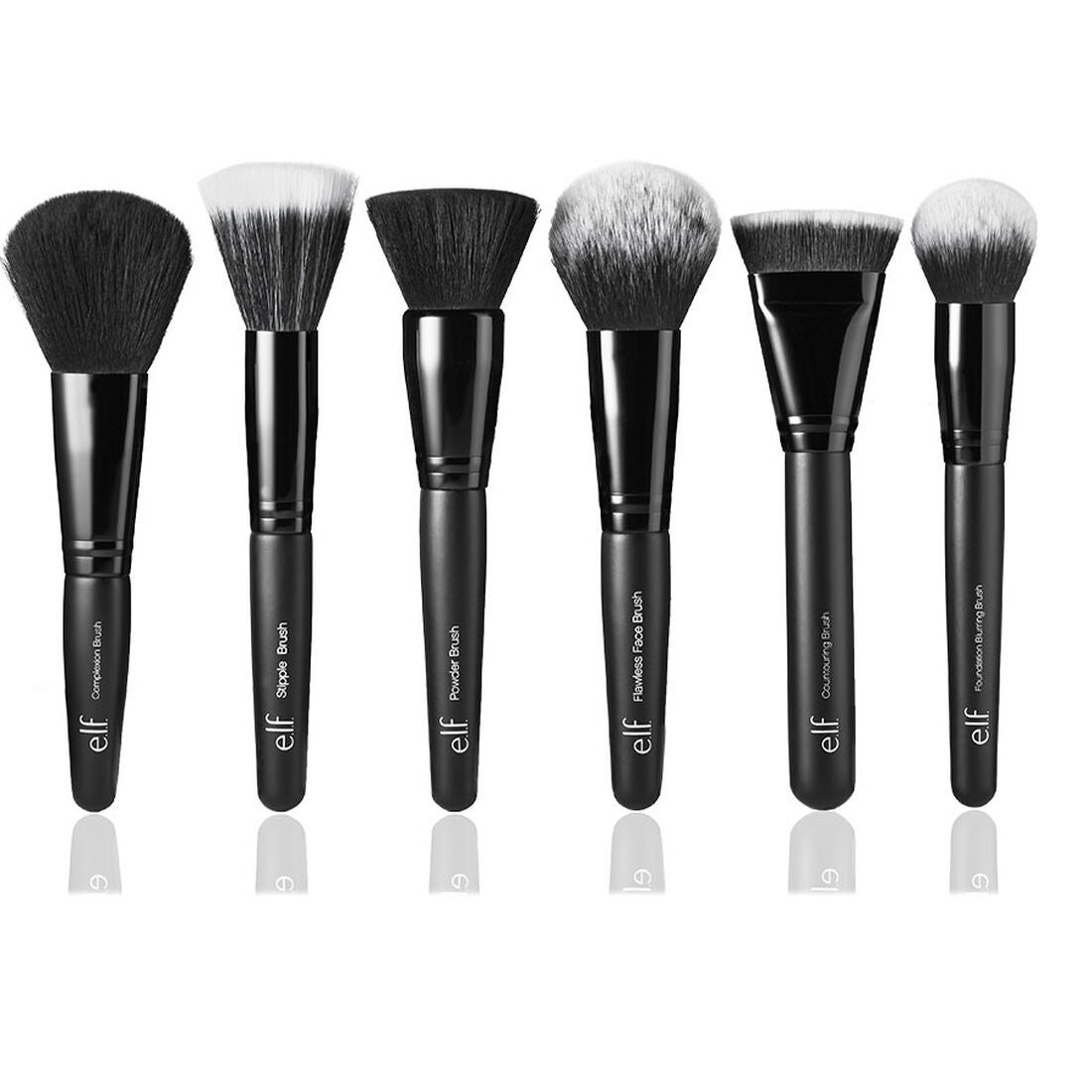 elf 19 Piece Brush Set  Makeup Brush Roll with Brushes  e.l.f. Cosmetics
