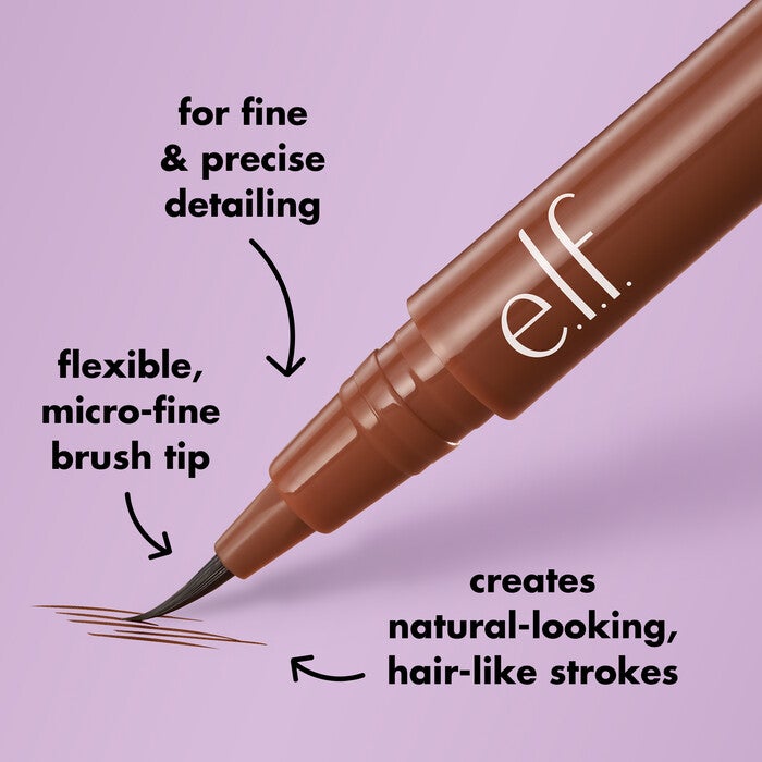 Holy Strokes Micro-Fine Brow Pen, Neutral Brown