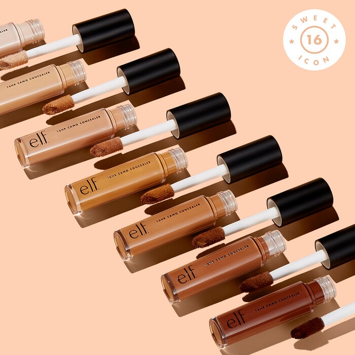 16HR Camo Concealer, Medium Warm - medium tan with golden undertone
