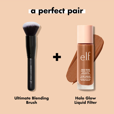 Use Blending Brush With Halo Glow Liquid Filter