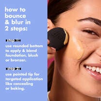How to Use the Bounce and Blur Sponge toApply Your Makeup 2 Steps