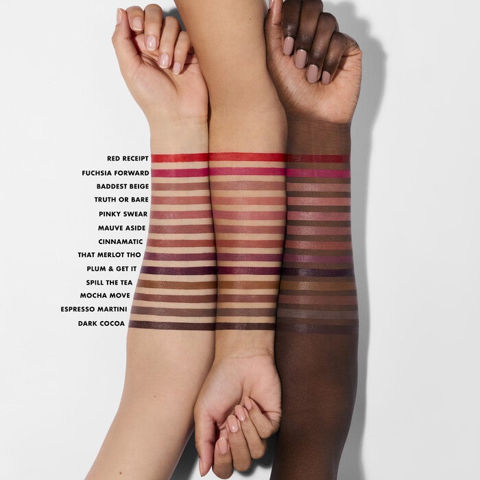 Cream Glip Lip Liner Arm Swatches