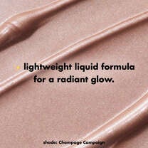 Champagne Campaign Liquid Highlighter Texture Swatch