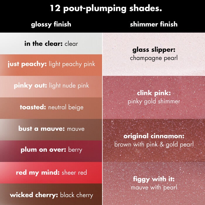 Pout Clout Lip Plumping Pen, Wicked Cherry - Black Cherry