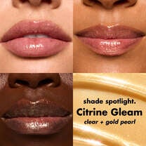 Citrine Gleam Glimmer Lip Oil Lip Chart