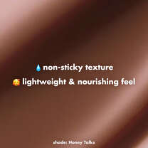 Glow Reviver Lip Oil, Honey Talks - Beige Brown