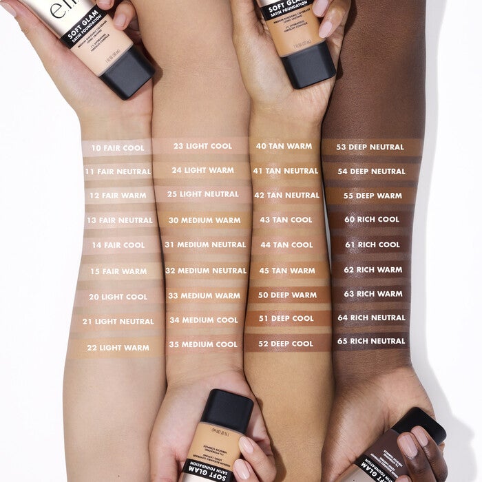 Soft Glam Foundation Medium Coverage e.l.f. Cosmetics
