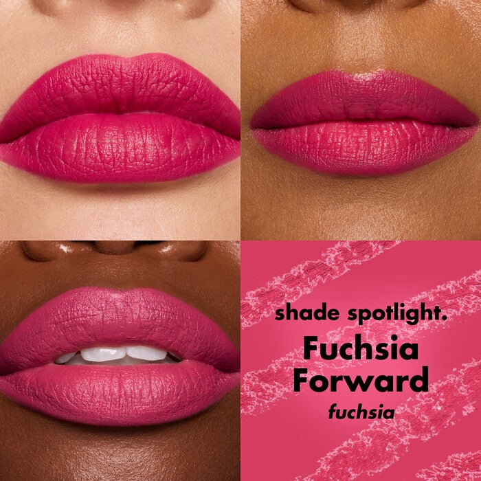 Fuchsia Forward Lip Liner Pencil Lip Chart