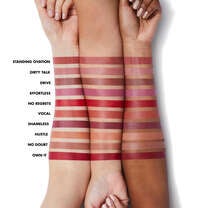 O FACE Satin Lipstick, Dirty Talk - Beige Pink
