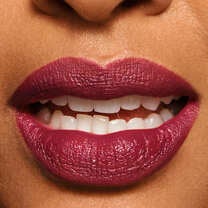 O FACE Satin Lipstick, Untamed - Deep Maroon-Purple