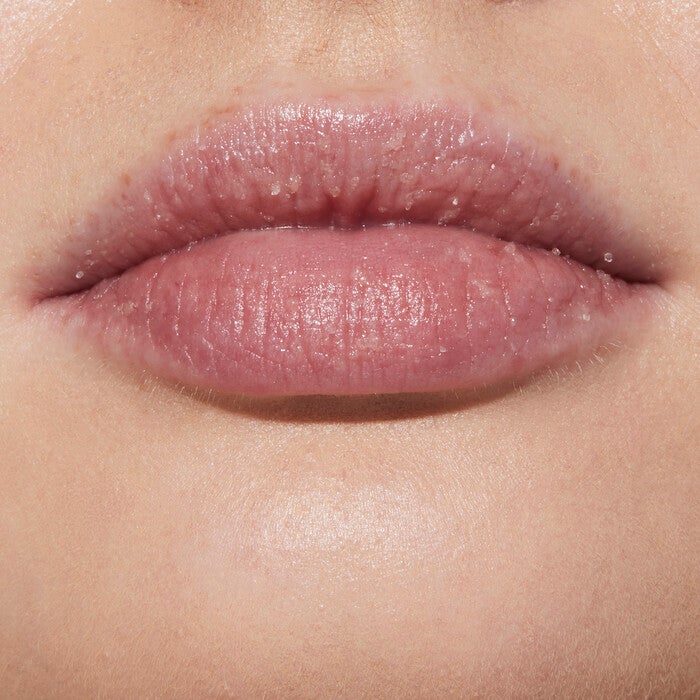 Lips After Applying Orange Creamsicle Lip Exfoliator