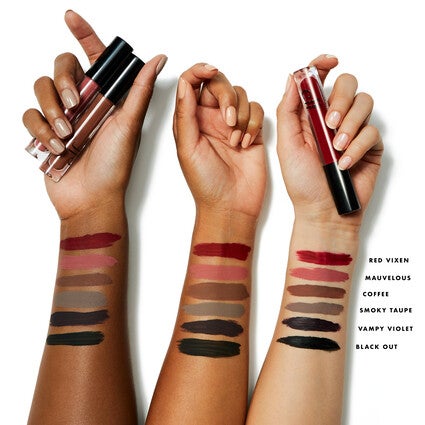 Matte Liquid Lipstick Swatches on all Skin Tones