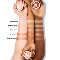 Halo Glow Powder Highlighter Arm Swatches